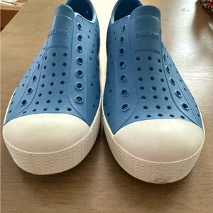 Native Kids Perforated Blue Sneakers